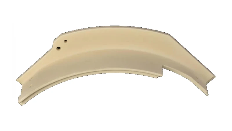Custom ceramic structural part