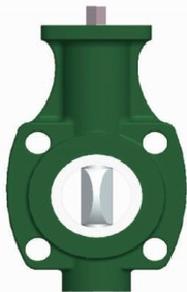 Ceramic Butterfly Valve Product Image