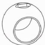 Fully Lined Ceramic Ball Valve O-Port Ball